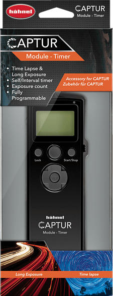 HÄHNEL Captur Timer Modul Funkfernauslöser, Schwarz