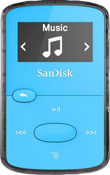SANDISK SanDisk Clip Jam Mp3-Player (8 GB, Blau)