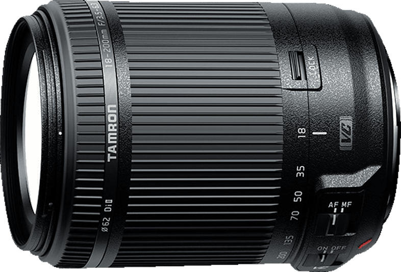 TAMRON B018S 18 mm-200 mm f/3.5-6.3 Di II, VC (Objektiv für Sony A-Mount, Schwarz)