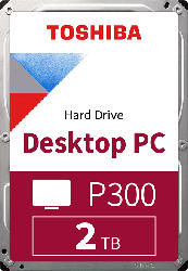 TOSHIBA P300, 2 TB HDD, 3.5 Zoll, intern