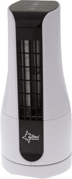 SUNTEC 13133 Cool Breeze Sensation Desk+ Turmventilator Weiß/Schwarz (16 Watt)