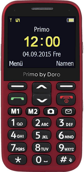 DORO Primo 366 Rot, Seniorenhandy