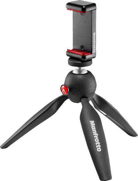MANFROTTO MKPIXICLAMP-BK Dreibein Stativ, Schwarz