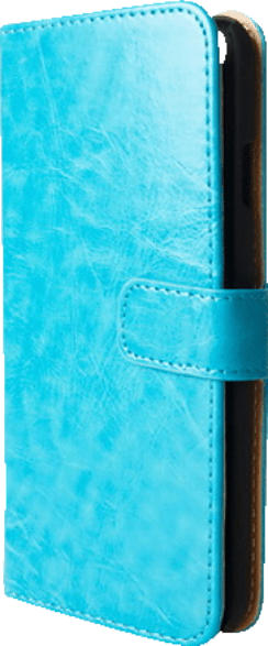 V-DESIGN BV 076 , Bookcover, Apple, iPhone 5, iPhone 5S, iPhone SE (2016), Kunstleder, Blau