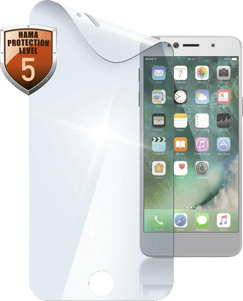 HAMA Crystal Clear Schutzfolie (Apple iPhone 5, iPhone 5c, iPhone 5s, iPhone SE (2016))