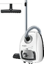 SIEMENS VSZ4GM338, Bodenstaubsauger, Staubsauger, 600 Watt, Silber/Weiß