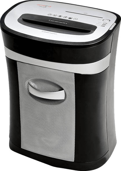 GENIE 1501 XCD Aktenvernichter, Silber/Schwarz