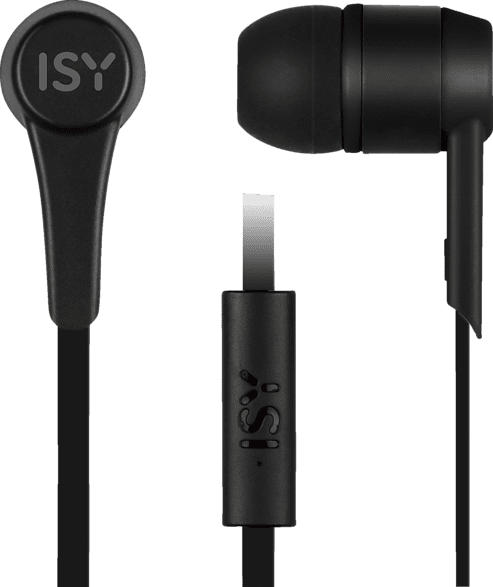 ISY Kopfhörer In Ear IIE-1101, schwarz