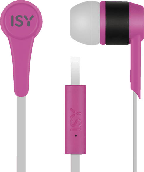 ISY Kopfhörer In Ear IIE-1101, pink