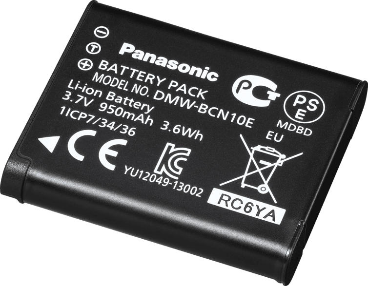 PANASONIC DMW-BCN10E9 Akku , Li-Ion, 3.7 Volt, 950 mAh