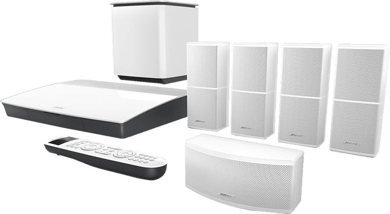 Bose Lifestyle 600 home entertainment system, weiß; Heimkino System