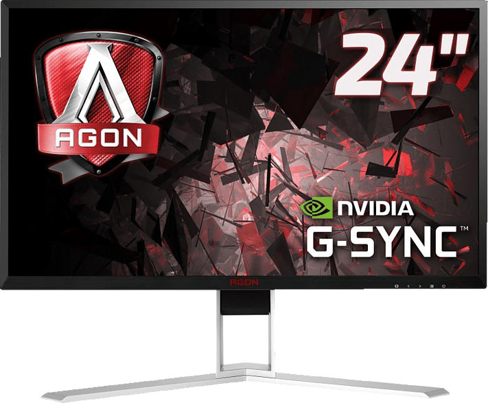 AOC AGON AG241QG 23.8 Zoll QHD Gaming Monitor (1 ms Reaktionszeit, G-SYNC, 144 Hz)