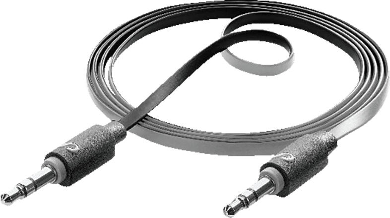 CELLULAR LINE AUX Music Audio Kabel Schwarz