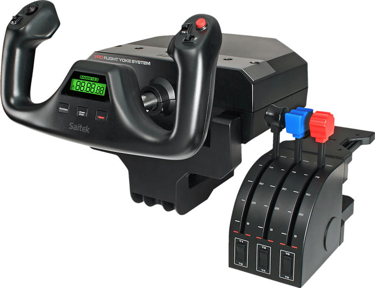 LOGITECH G Saitek PRO Flight Yoke System Steuerknüppel-System