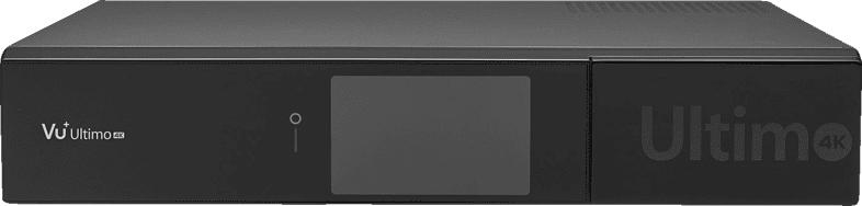 VU+ ULTIMO 4K 1X DVB-S2 FBC TWIN PVR READY DVB-S2 Receiver (HDTV, PVR-Funktion, Twin Tuner, DVB-S, DVB-S2, Schwarz)