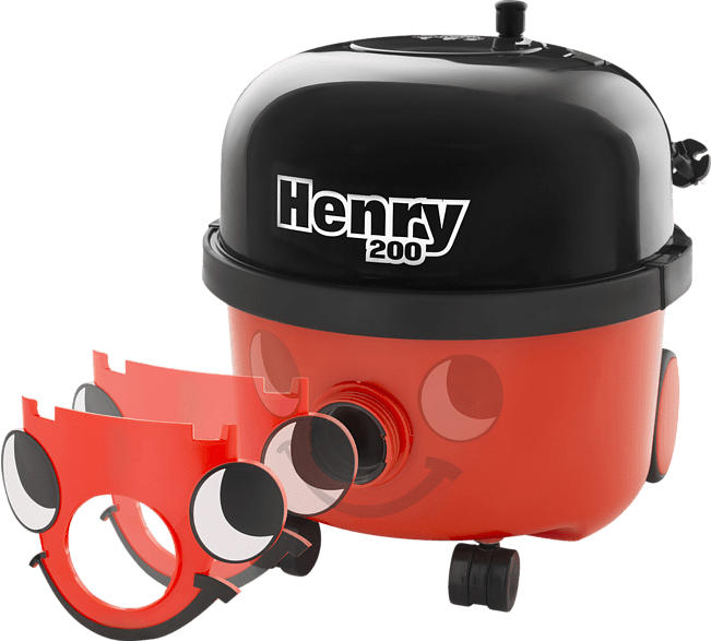 NUMATIC 903383 HVR200-11 Henry, Bodenstaubsauger, Staubsauger, 620 Watt, Rot