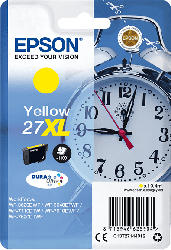 EPSON Original Tintenpatrone Wecker Gelb (C13T27144012)