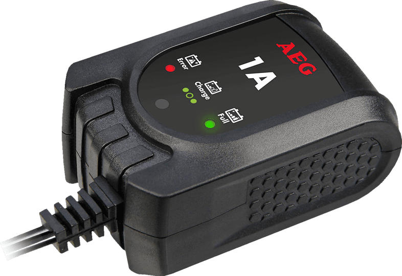 AEG MB 1.0 Autobatterie Ladegerät, Schwarz
