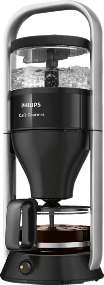 PHILIPS HD5408/20 Café Gourmet Kaffeemaschine Schwarz/Silber