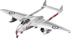 REVELL Model Set Vampire F Mk.3 Bausatz, Mehrfarbig
