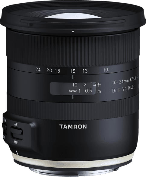 TAMRON HLD 10 mm-24 mm f/3.5-4.5 Di II, VC (Objektiv für Nikon F-Mount, Schwarz)