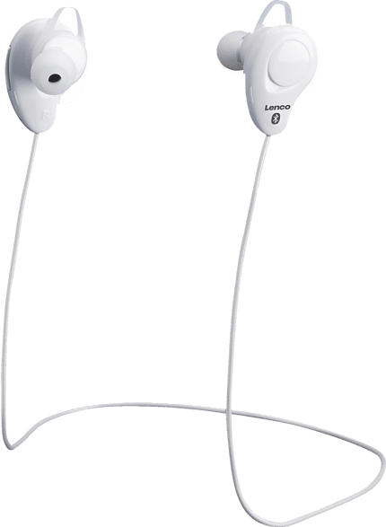 LENCO EPB-015WH Kopfhörer Bluetooth Weiß