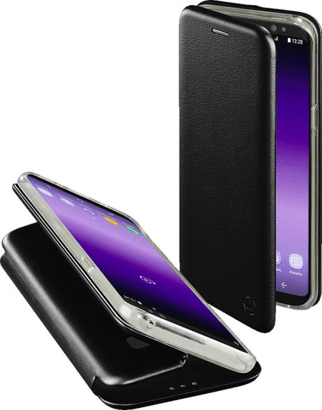 HAMA Curve , Bookcover, Samsung, Galaxy S8, Polyurethan/Thermoplastisches Polyurethan, Schwarz