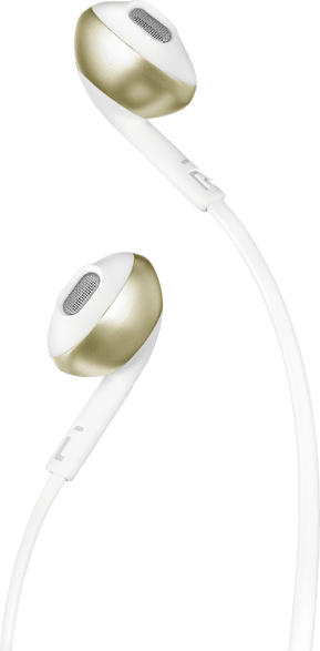 JBL T205, In-ear Kopfhörer Champagne