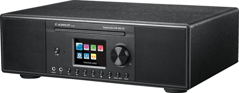 ALBRECHT DR890 CD, Internetradio