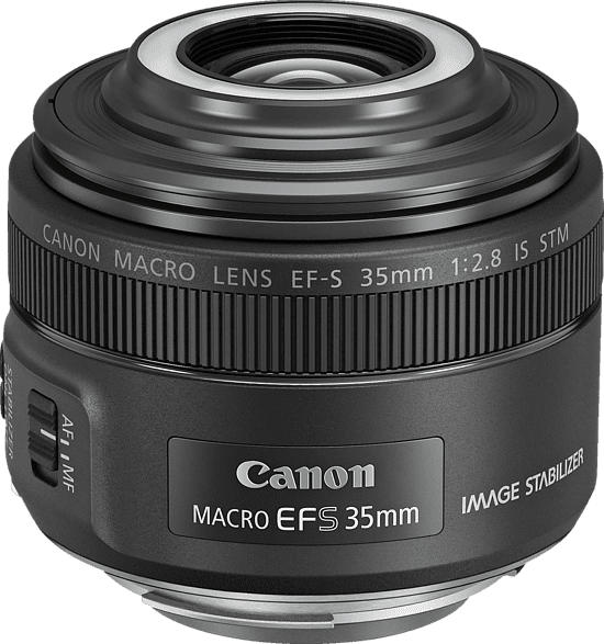 CANON EF-S 35 mm- f/2.8 IS, STM (Objektiv für Canon EF-S-Mount, Schwarz)