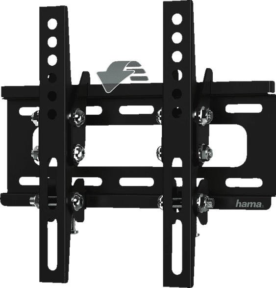 HAMA TILT, 3 Sterne Wandhalterung, Schwarz