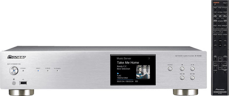 PIONEER N-50AE(S) Netzwerk-Player (Silber)