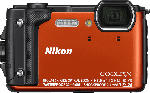 NIKON Coolpix W300 Digitalkamera Orange, 16 Megapixel, TFT-LCD, WLAN