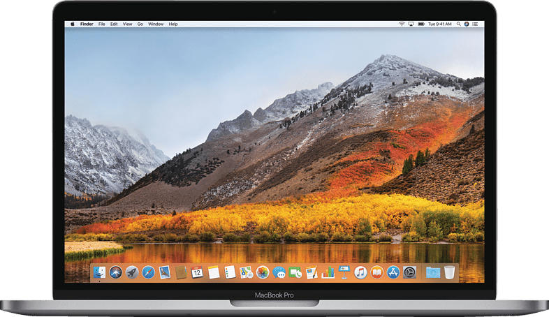 APPLE MacBook Pro mit internationaler englischer Tastatur, Notebook mit 13.3 Zoll Display, Core i5 Prozessor, 8 GB RAM, 512 GB SSD, Intel® Iris™ Plus-Grafik 640, Space Grey