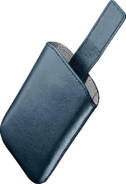 Pouch Universal Kunstleder Blau
