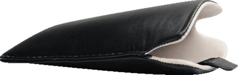 26856 Universal Echtleder Außern Schwarz, Innen Beige