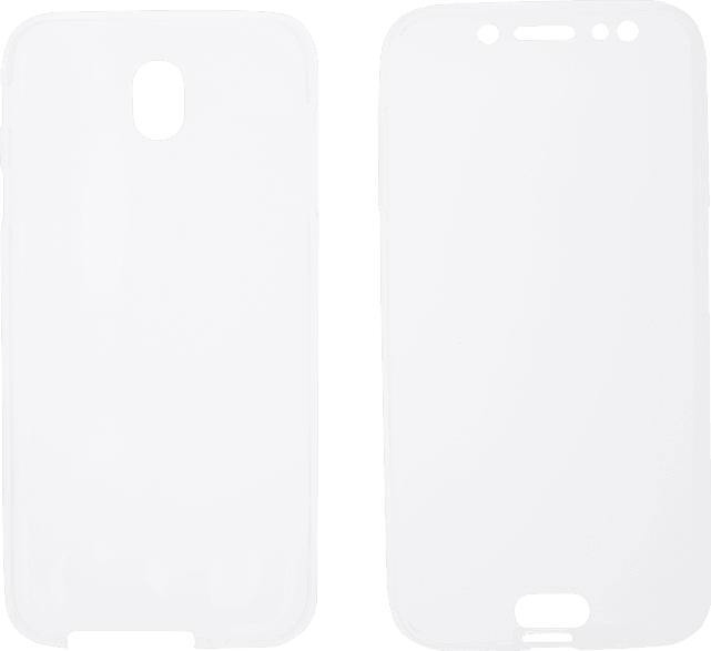 V-DESIGN V-LV 029 , Full Cover, Samsung, Galaxy J7 (2017), Thermoplastisches Polyurethan, Transparent