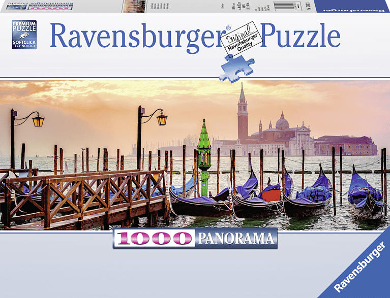 RAVENSBURGER Gondeln in Venedig Puzzle, Mehrfarbig