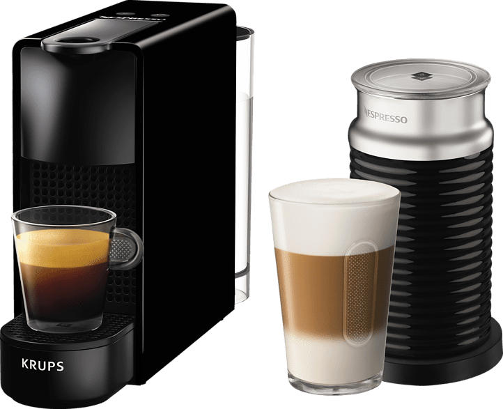 KRUPS XN1118 Nespresso Essenza Mini Kapselmaschine, Schwarz