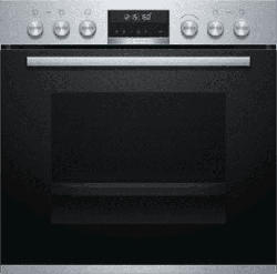 BOSCH HND671LS65 EOX5 (Backofen), Serie 4 (Kochfeld), Einbauherdset (Glaskeramikkochfeld, A, 71 l)