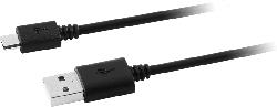 ok. Micro-USB Kabel OZB-501 1m, Schwarz