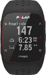 POLAR M430, GPS-Trainingscomputer, 130-230 mm, Schwarz