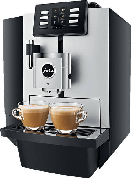 JURA X8 Kaffeevollautomat Platin