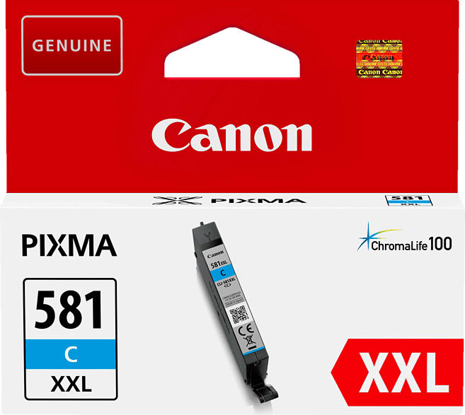 CANON CLI-581C XXL Tintenpatrone Cyan (1995C001AA)