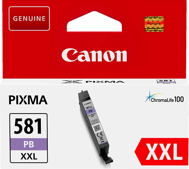 CANON CLI-581PB XXL Tintenpatrone Blau Photo (1999C001AA)