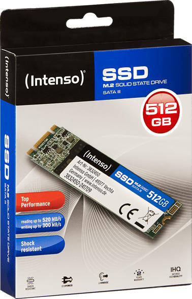 INTENSO Solid State Drive TOP, 512 GB SSD, intern