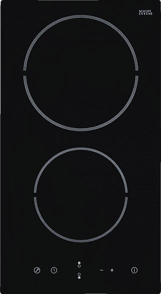 EXQUISIT EKC 301-3 Elektrokochfeld (282 mm breit, 2 Kochfelder)
