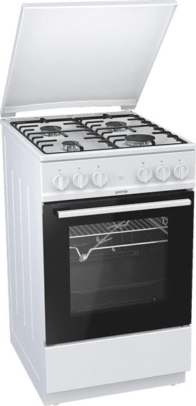 GORENJE GI5126WH Standherd (EEK A, Gaskochfeld, 61 l)