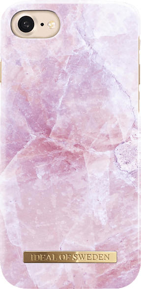 IDEAL OF SWEDEN Fashion , Backcover, Apple, iPhone 6, iPhone 7, iPhone 8, Kunststoff/Mikrofaser, Pink Marble