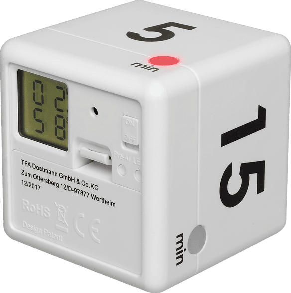 TFA 38.2032.02 CUBE Digitaler Timer